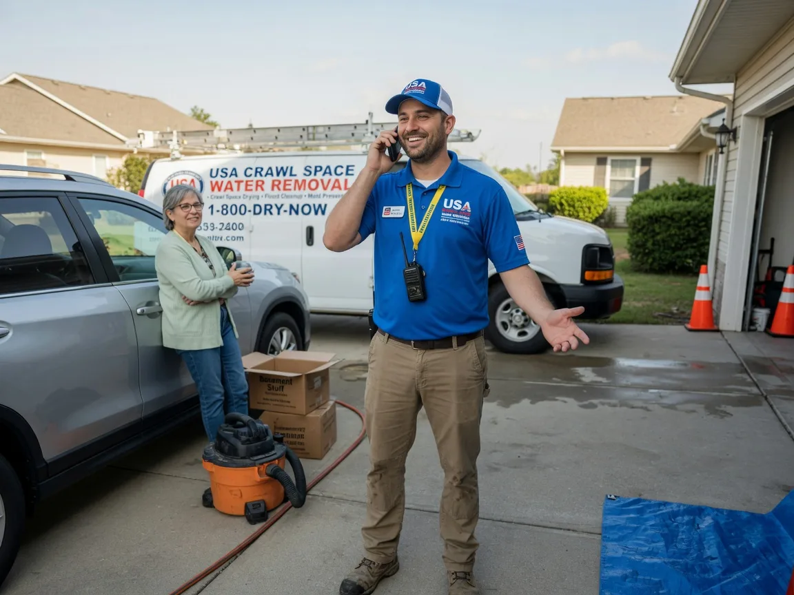 Crawl Space Water Removal Vancourt, TX FAQs